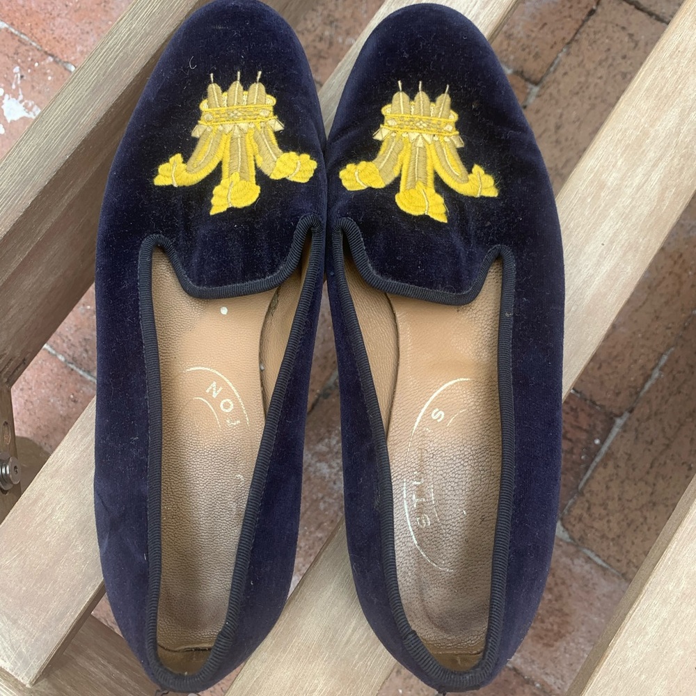 Stubbs and Wootton Velvet Loafers